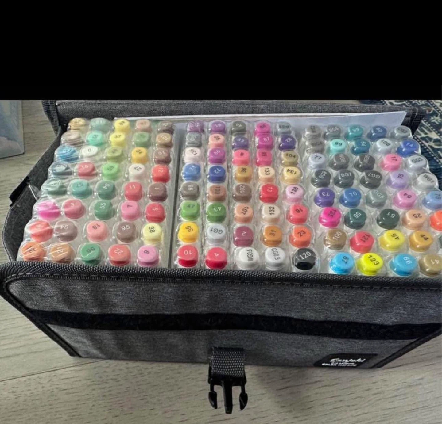 Alcohol Markers 120 colors,Broad&Fine Dual Tip - photo 3