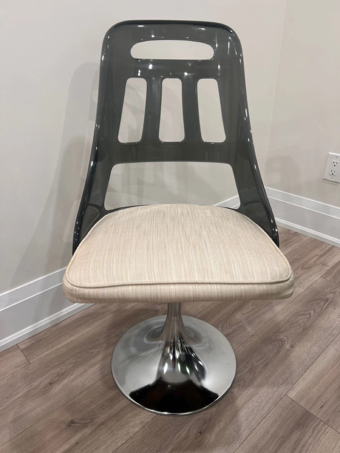 Glass Round Dining Table with 4 Chairs - photo 3