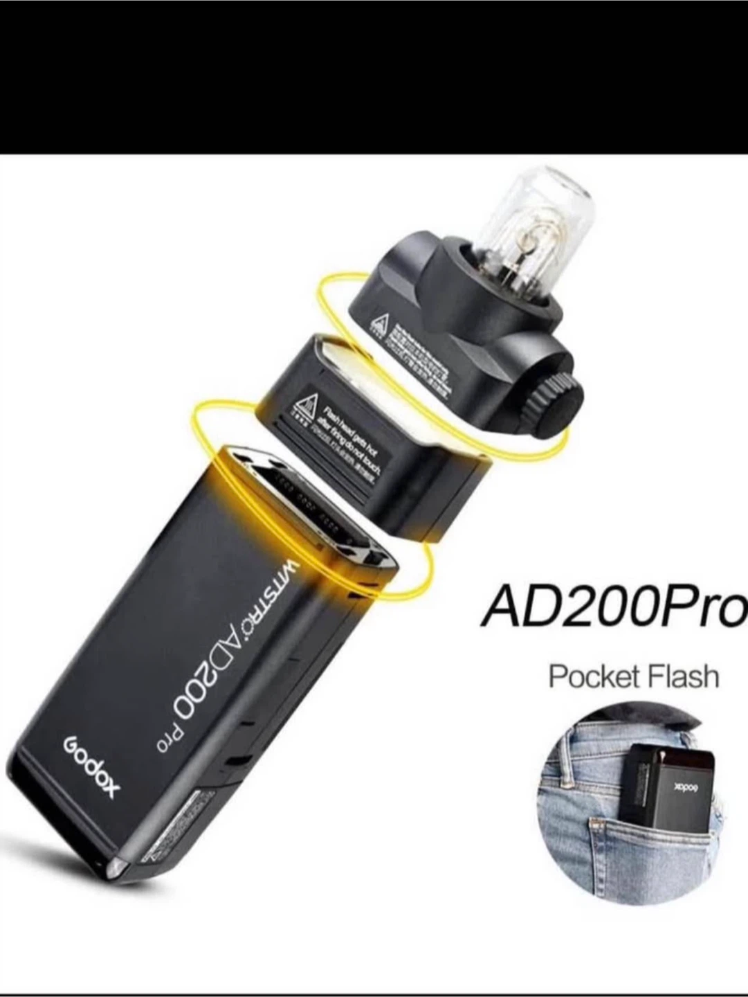 Godox AD200 Pro Pocket Flash(New ) - photo 5