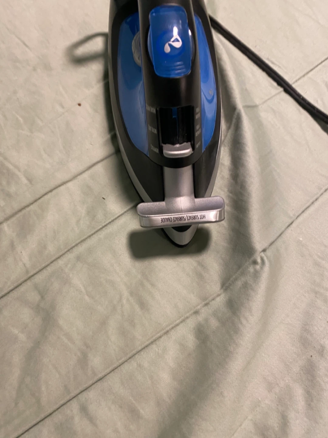 Hamilton Beach Iron - Blue & Black