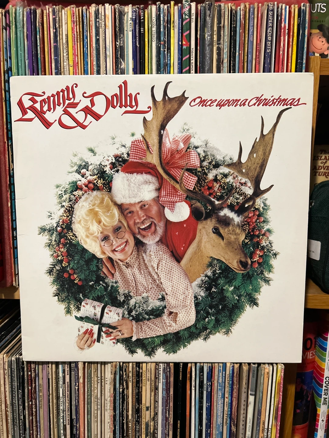 Kenny & Dolly - Once Upon a Christmas Vinyl Record
