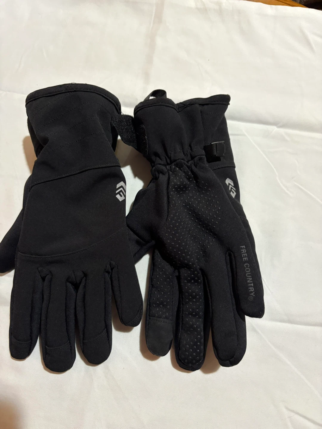 Women Free Country Black Gloves - photo 5