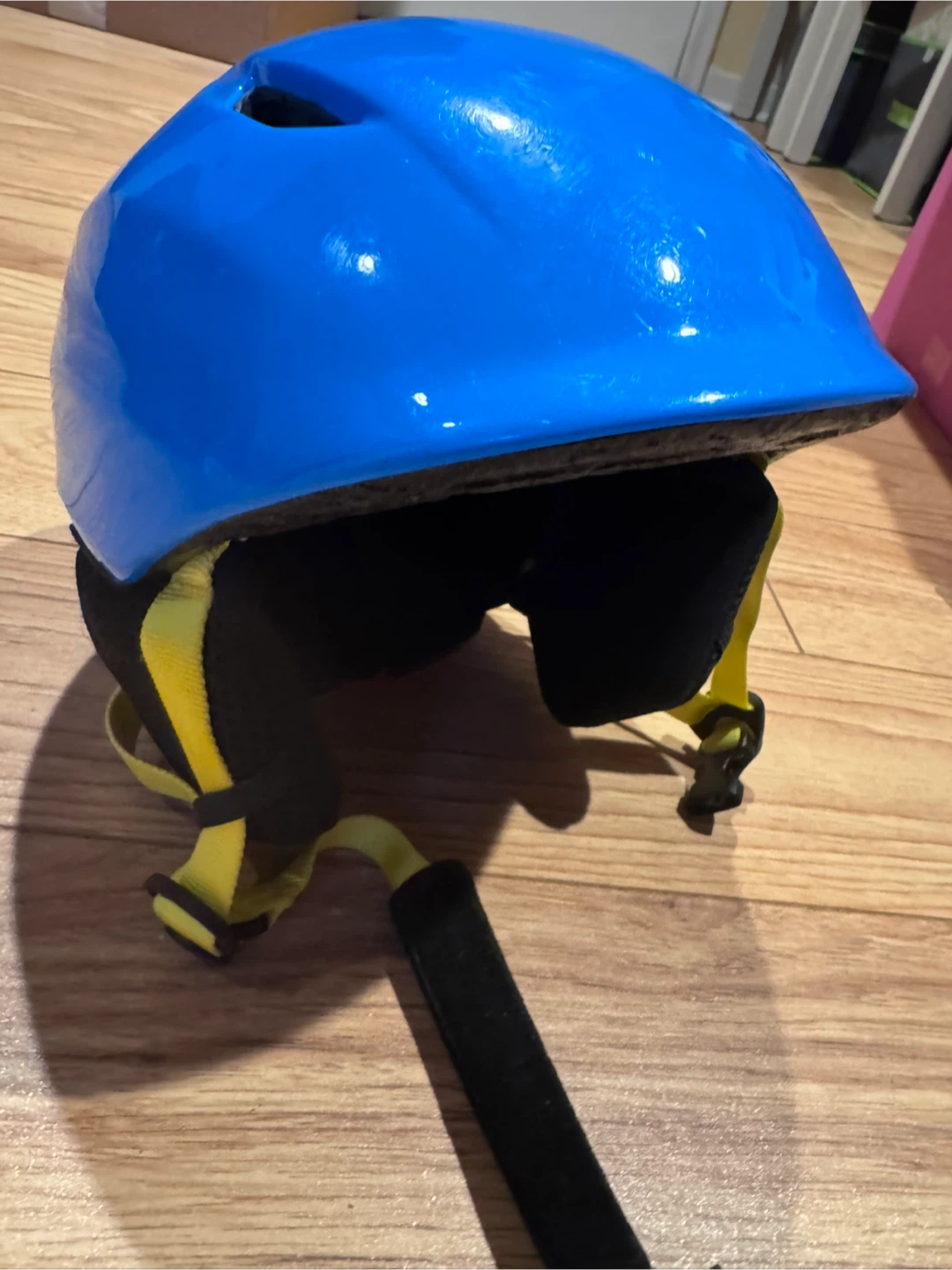 Salomon Drift Blue Glossy Ski Helmet (Size KS)