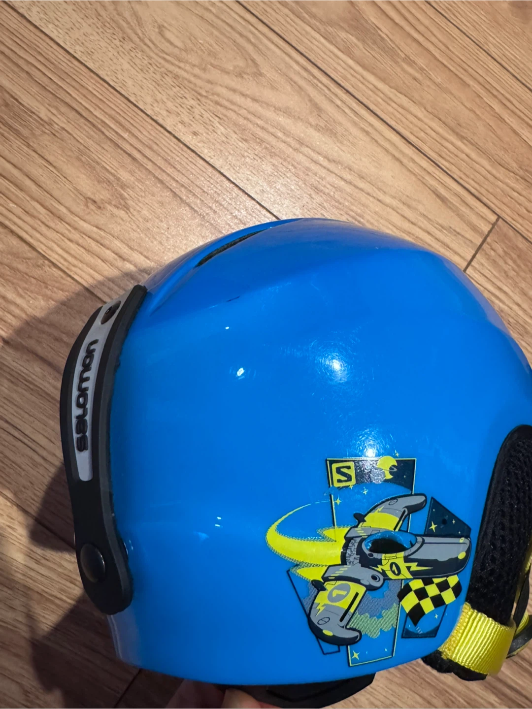 Salomon Drift Blue Glossy Ski Helmet (Size KS) - photo 3