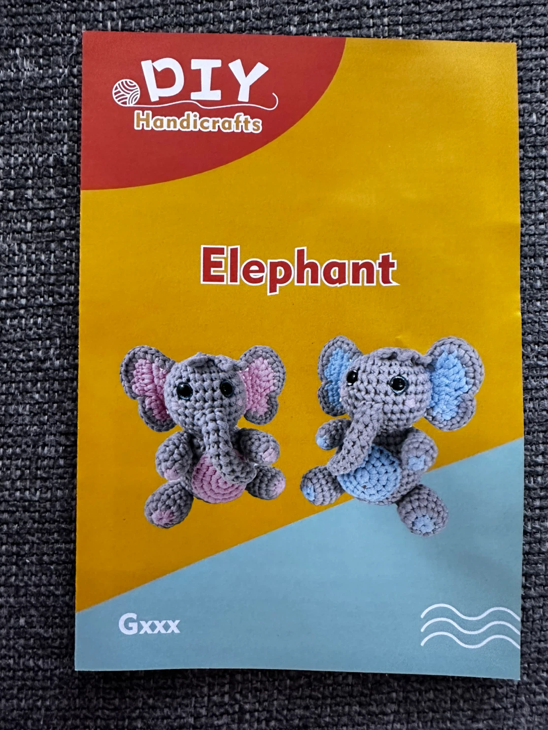 DIY Handicrafts Crochet Kit for Beginners - Elephant - photo 3