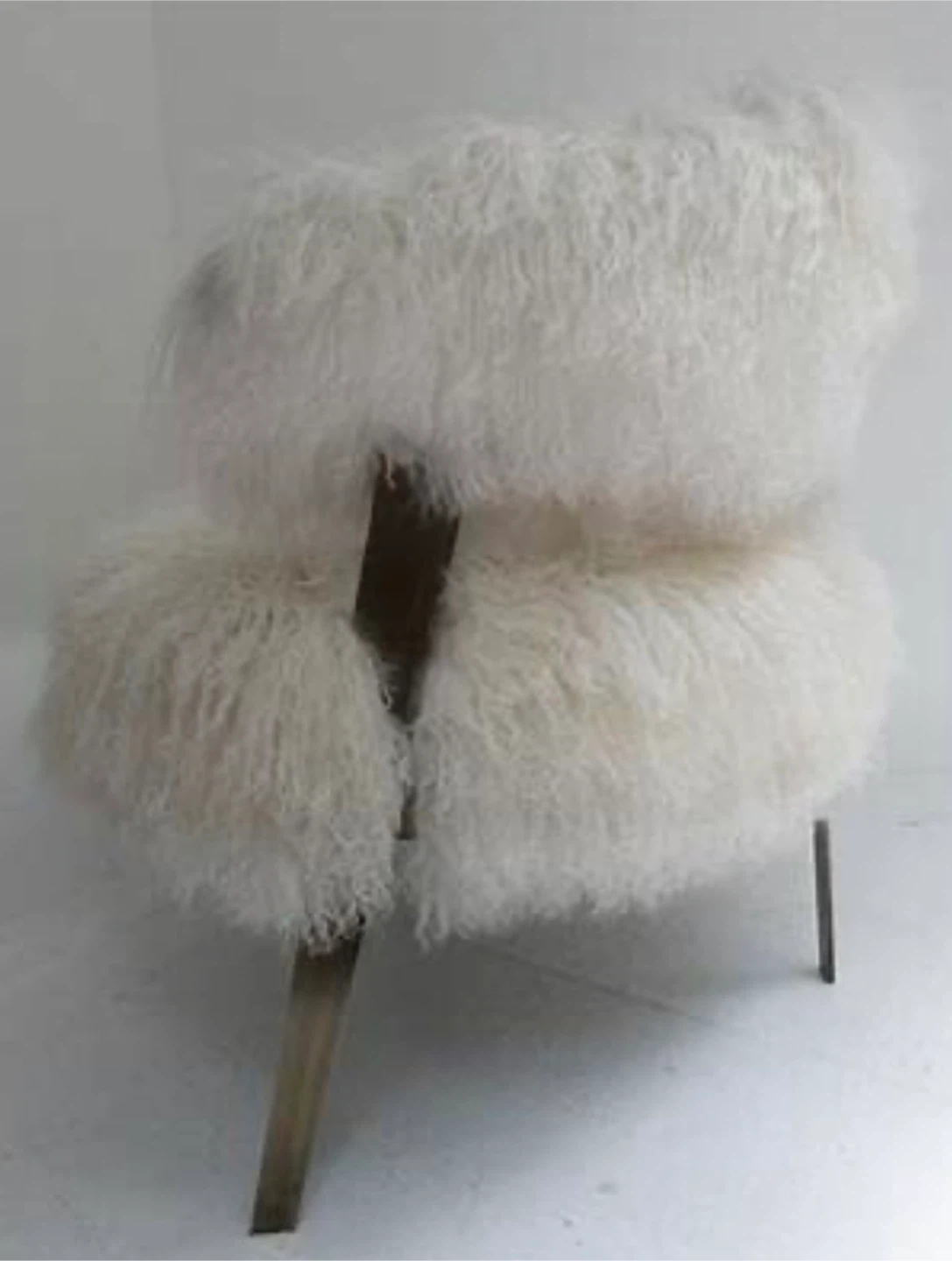 Interlude Home Darcy Chairs (4) Ivory Sheepskin - photo 3