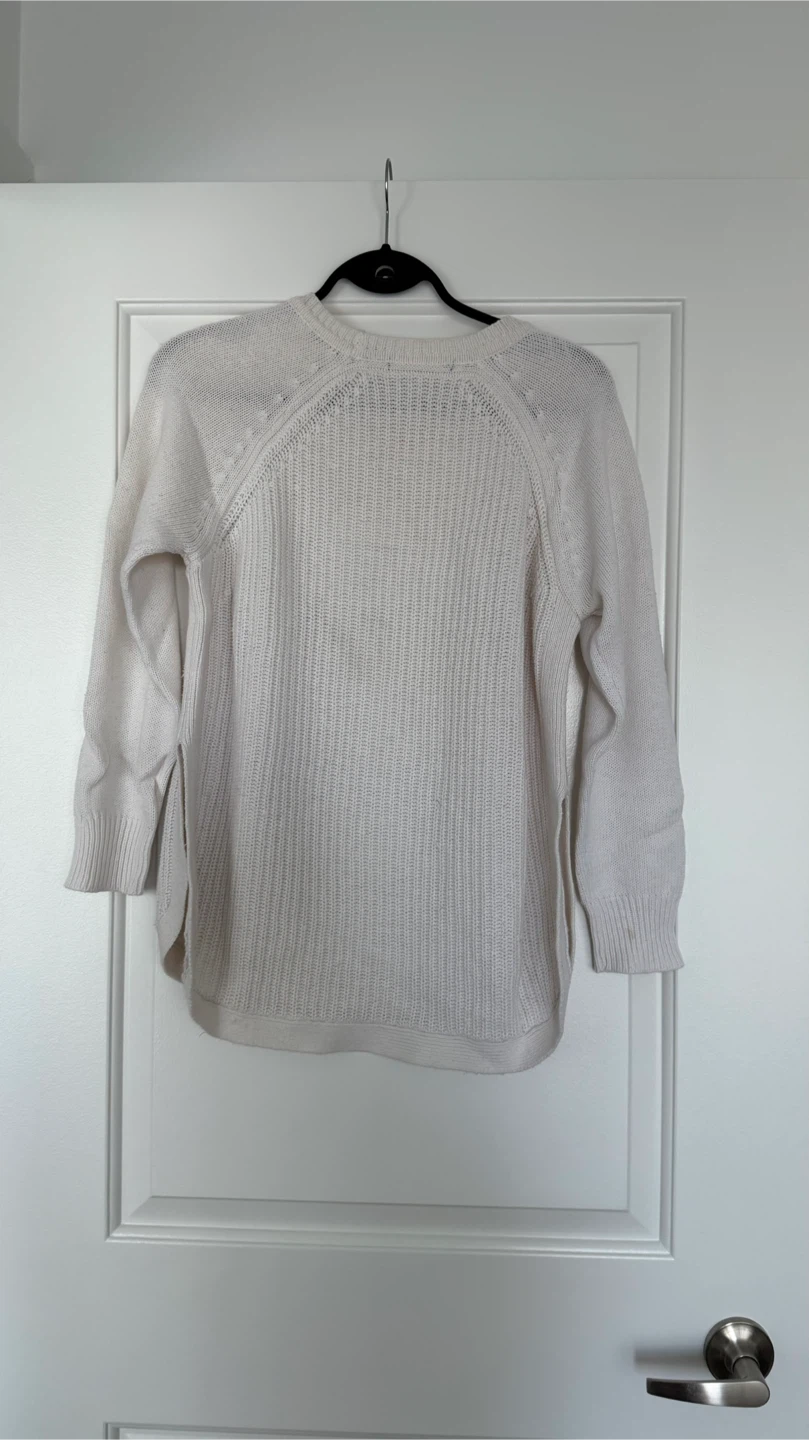 Seven Sisters Cream Sweater - Size M - photo 4