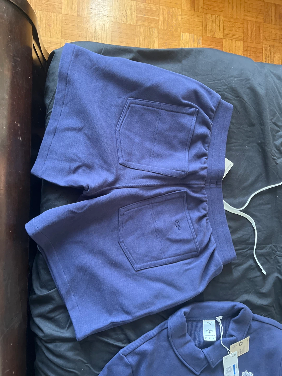 New Lacoste Polo Shirt & Shorts Set - Blue - photo 3