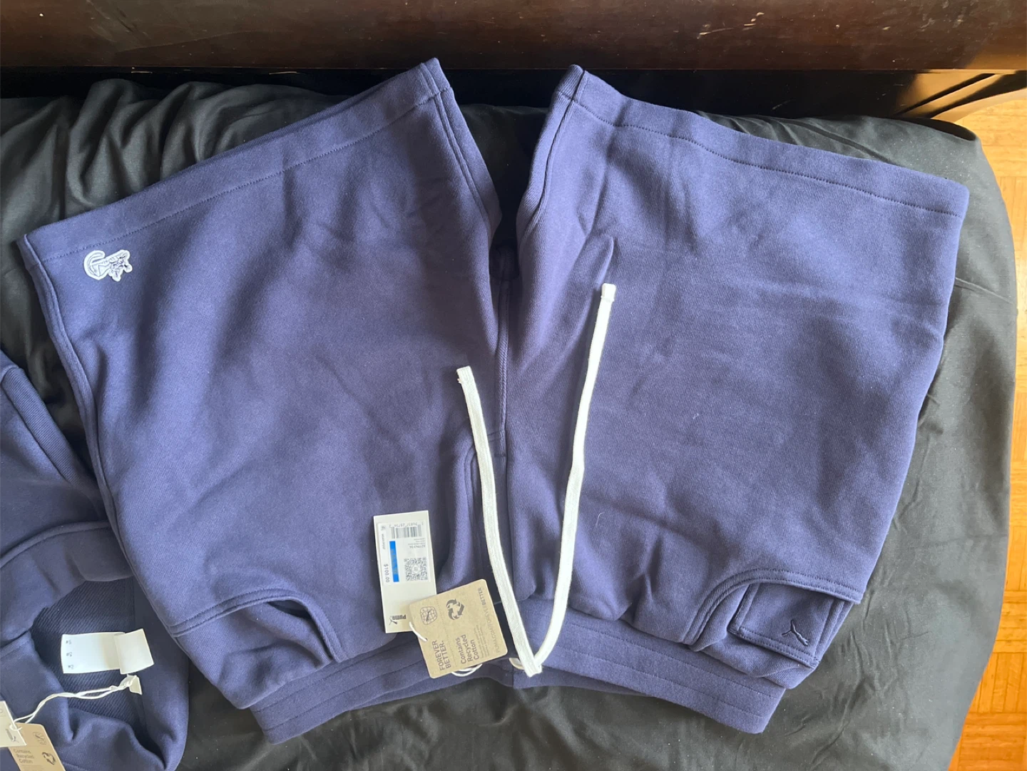 New Lacoste Polo Shirt & Shorts Set - Blue - photo 2