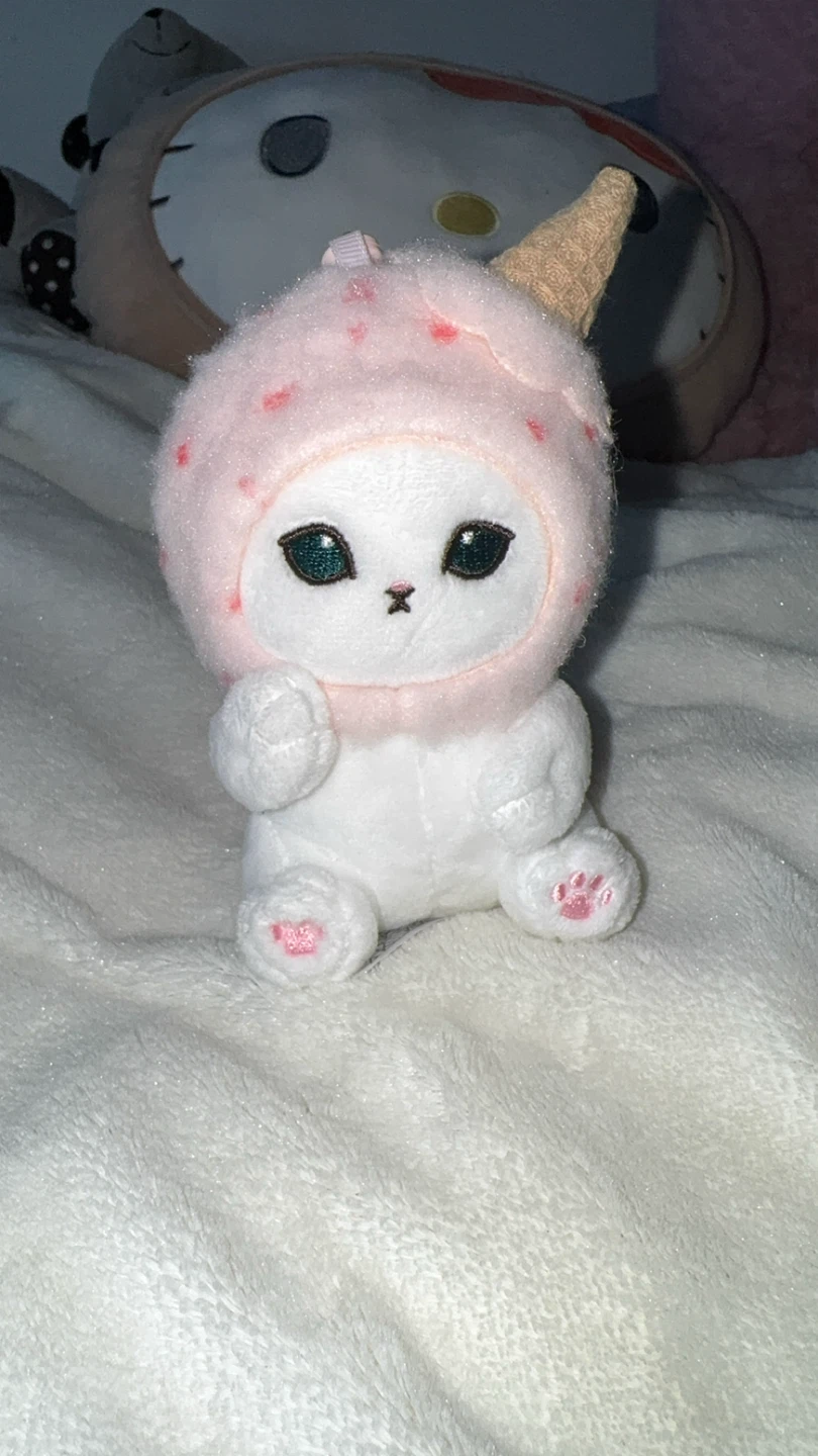 Miniso Mofusand cat keychain - photo 2