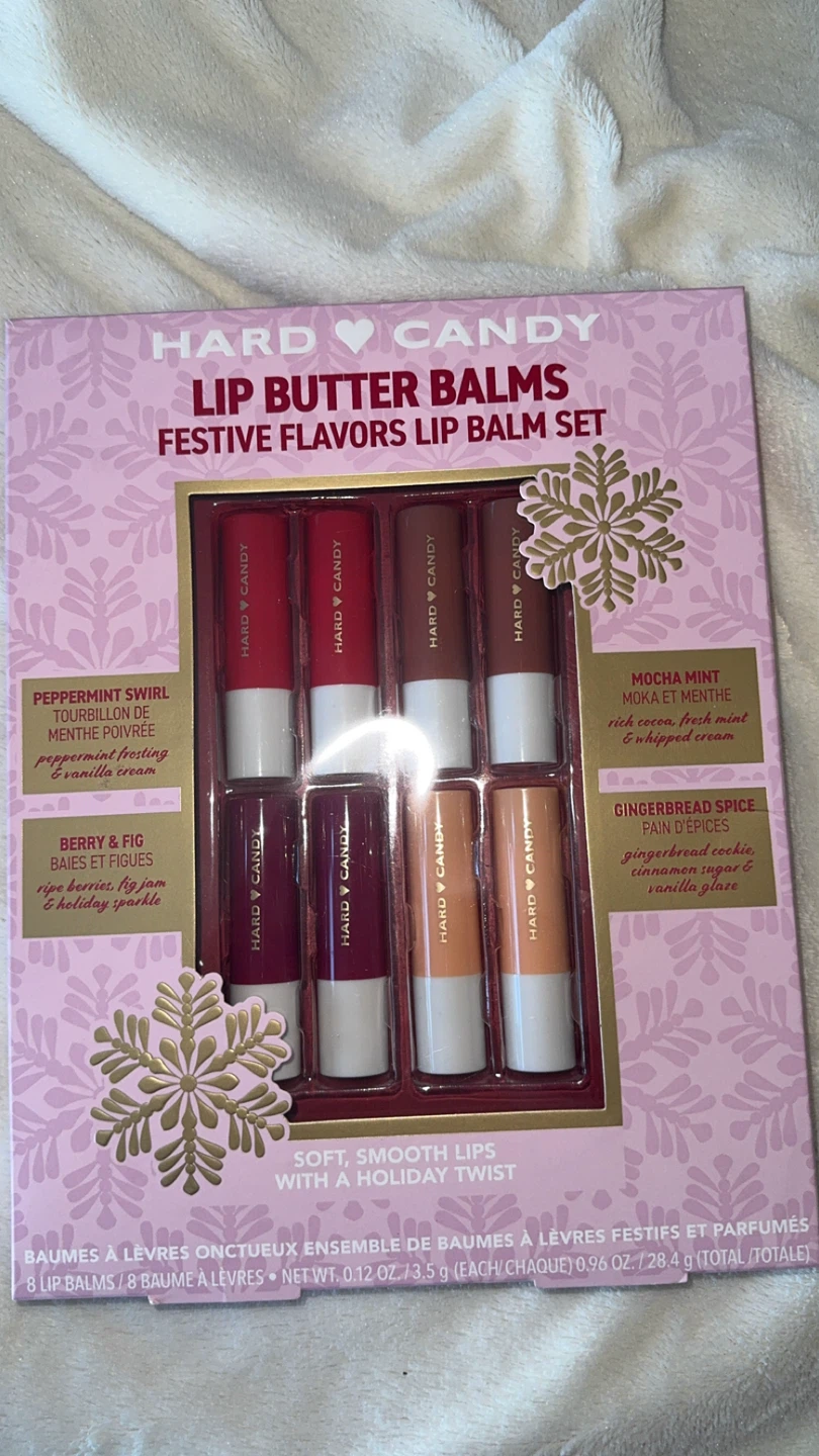 Hard Candy Lip Butter Balms Festive Flavors Set