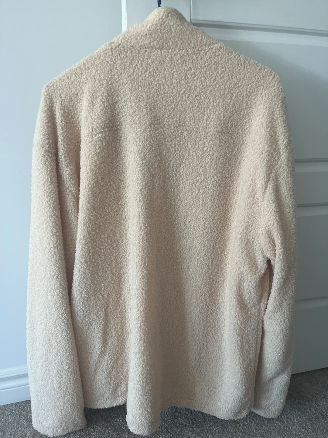 MANFINITY Beige Sherpa Jacket - Size M - photo 3