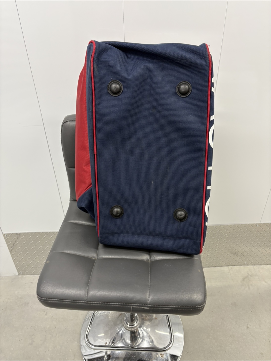 Nautica Red & Navy Duffel Bag - photo 2