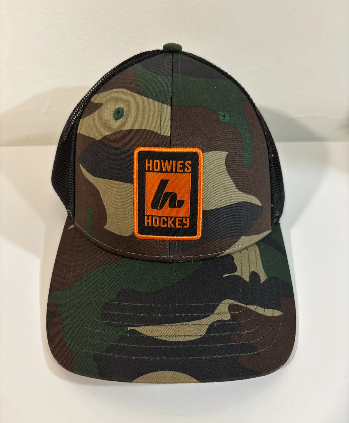 Howies Hockey Camo SnapBack Trucker Hat