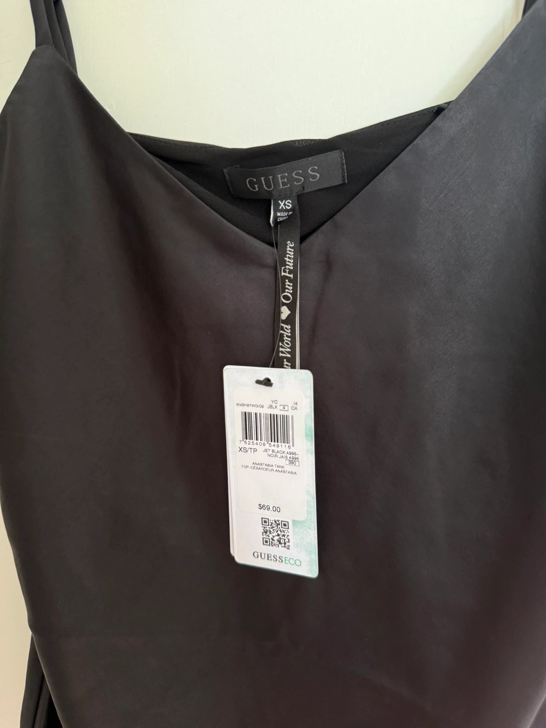 **Brand New** Guess Black Cami Top - Size XS - photo 2