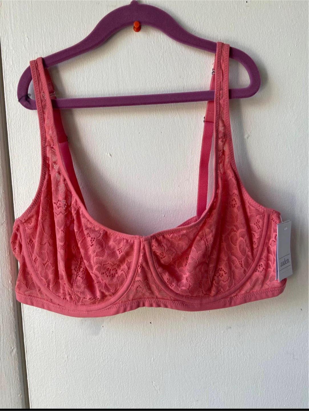 New Auden Bra 38C  lace wire 🥕