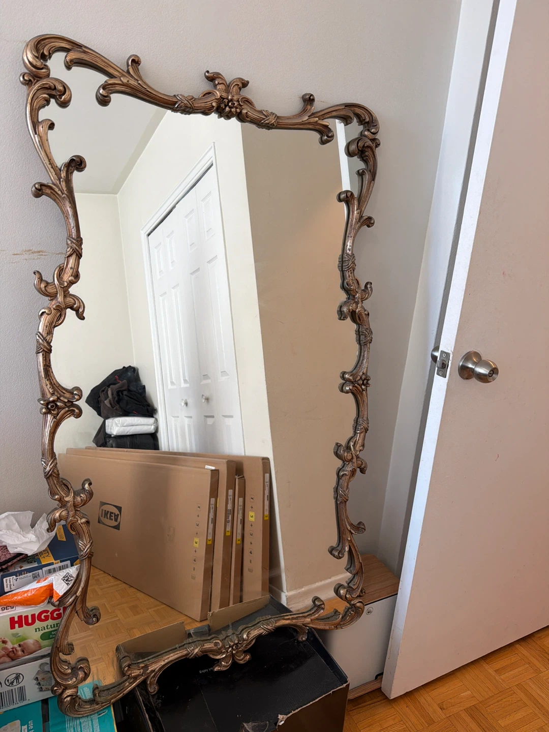 Mirror with Ornate Frame