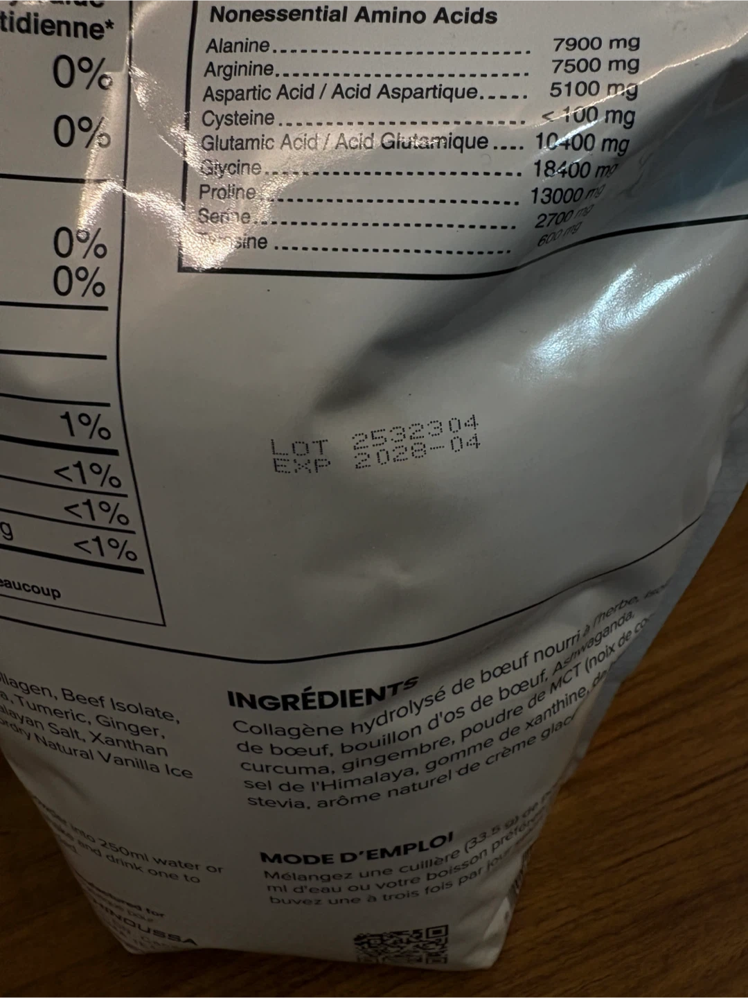 Schinoussa Beef Protein - Vanilla Ice Cream Flavour - photo 2