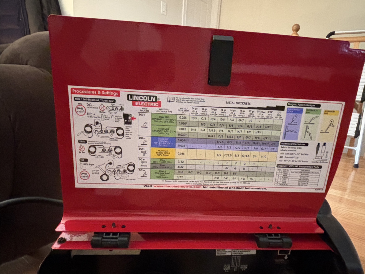 Lincoln Electric MIG-PAK 140 MP Welder - photo 4