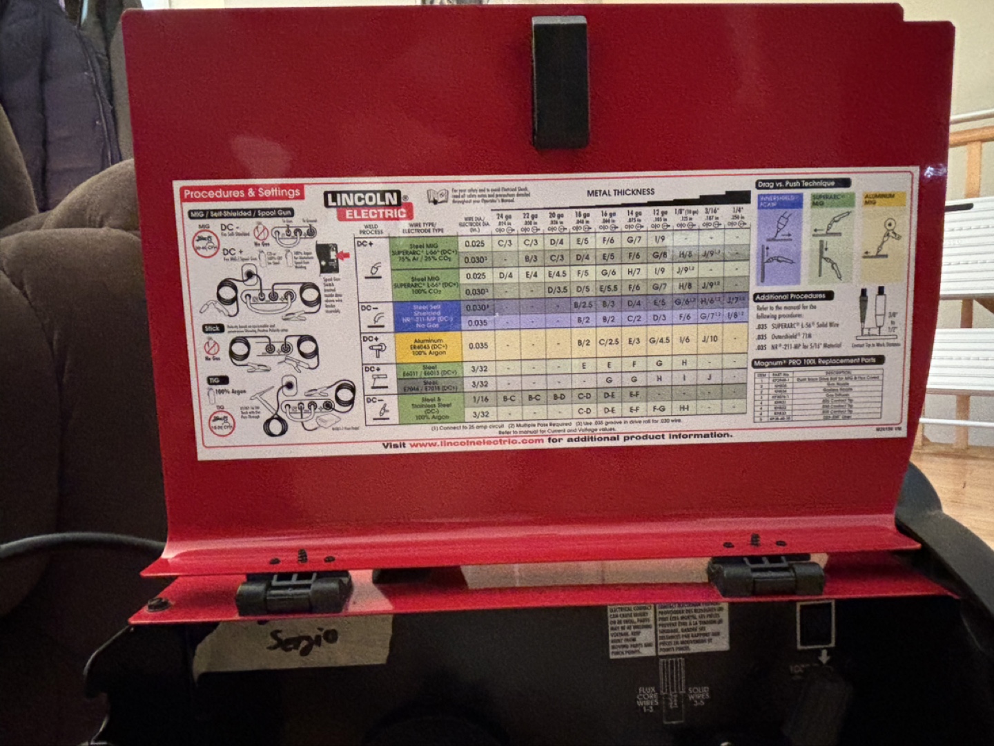 Lincoln Electric MIG-PAK 140 MP Welder - photo 5