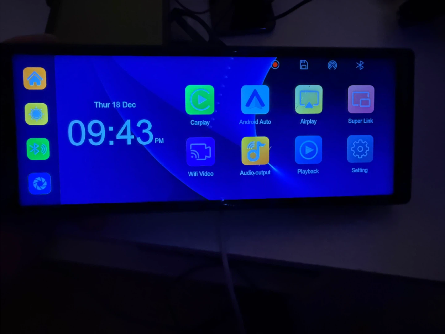 Carpuride 9 inch Portable Wireless Car Stereo