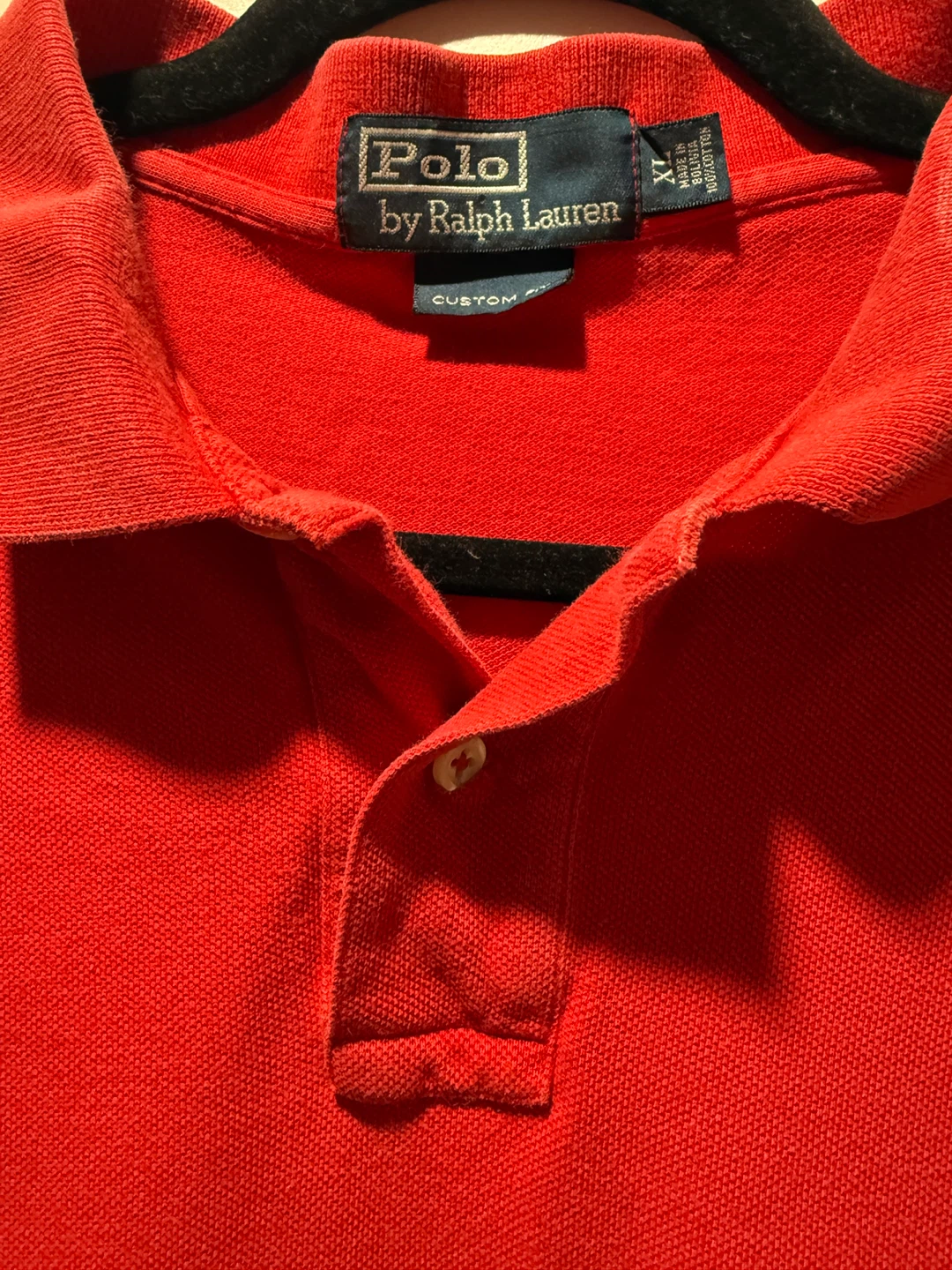 Polo by Ralph Lauren Red Polo Shirt - XL - photo 2