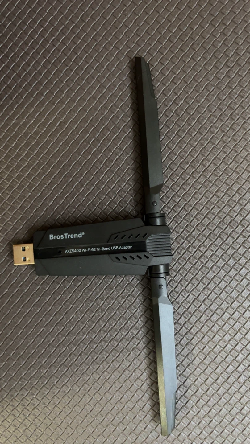 BrosTrend AX5E5400 Wi-Fi 6E USB Adapter – Tri-Band, High Speed - photo 3