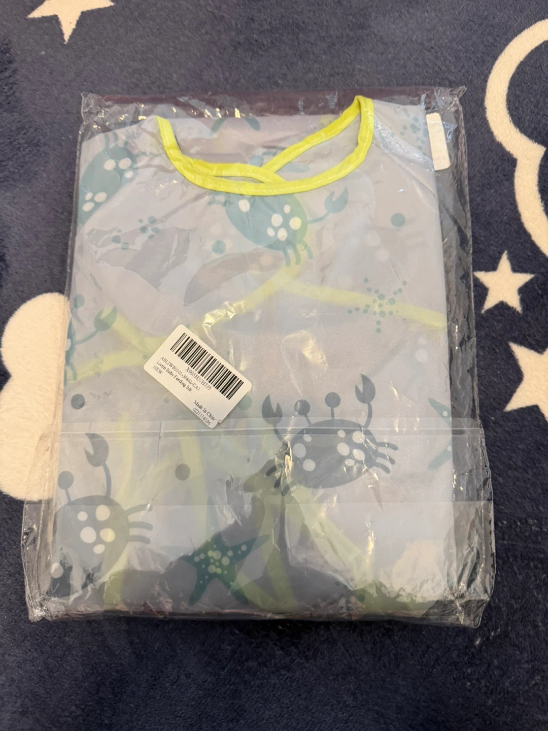 Coverall Baby Feeding Bib - New
