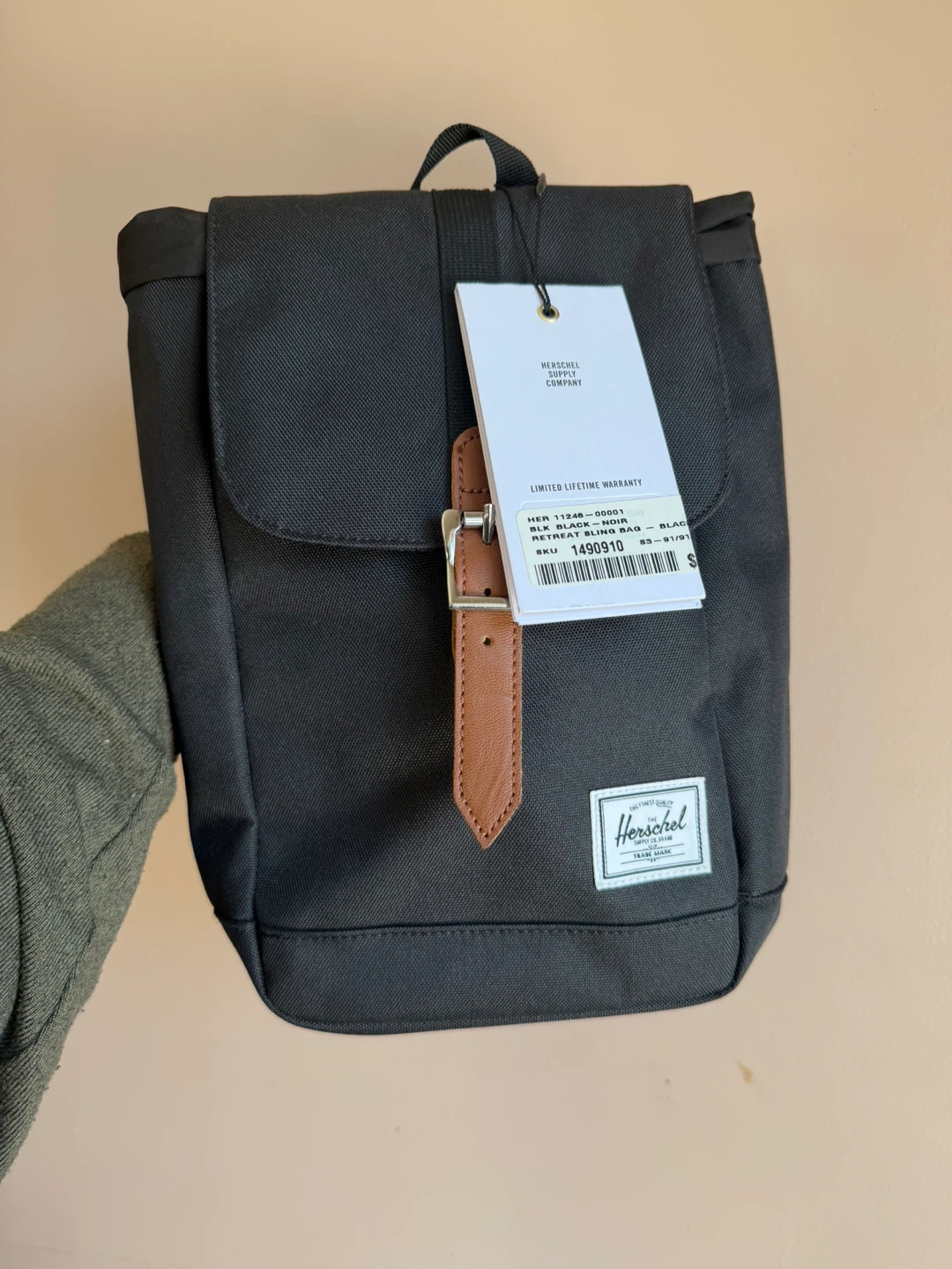 Herschel Retreat Mini Backpack - Black