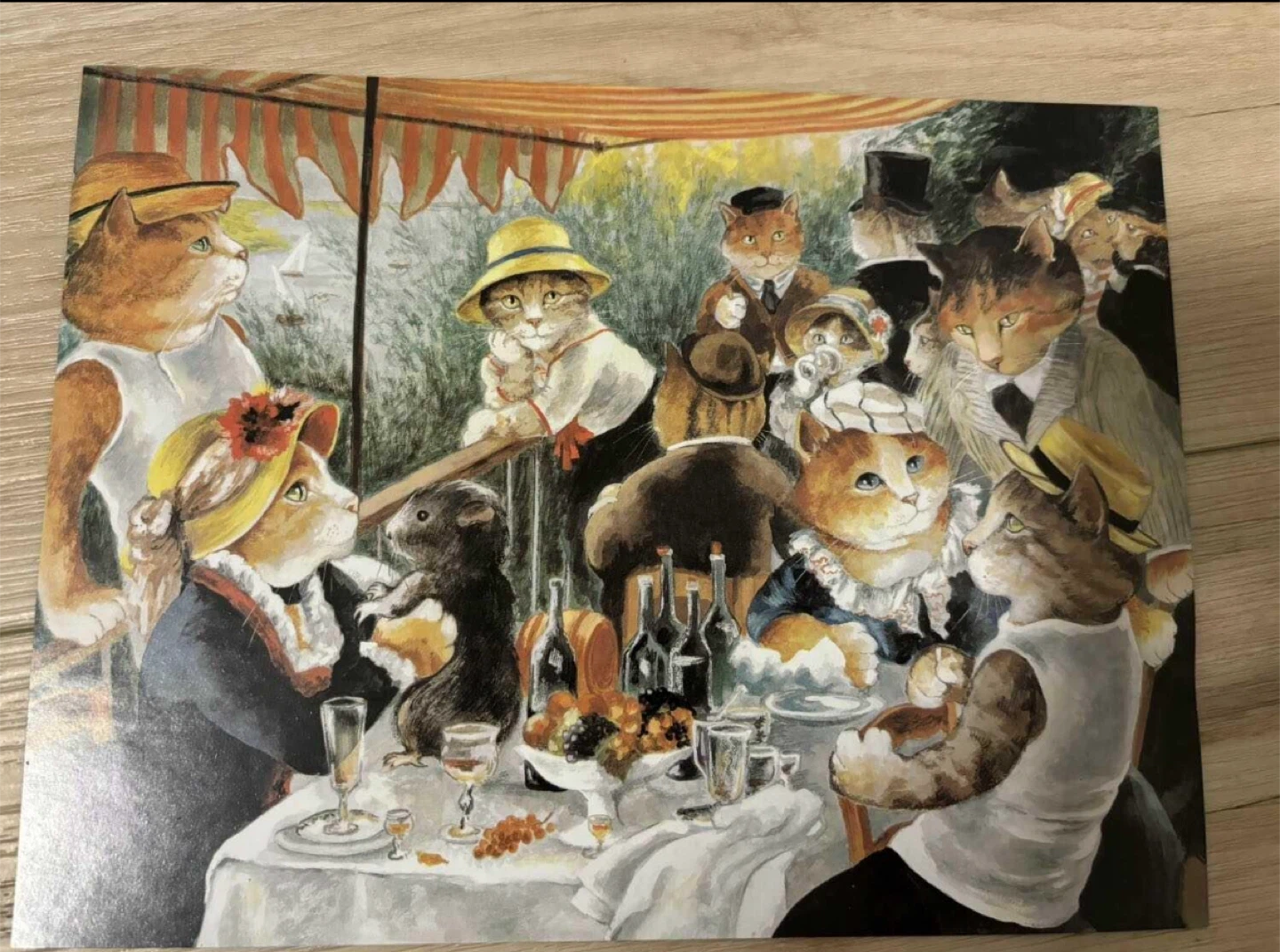 Luncheon of the Boating Party Puzzle For Sale - photo 5