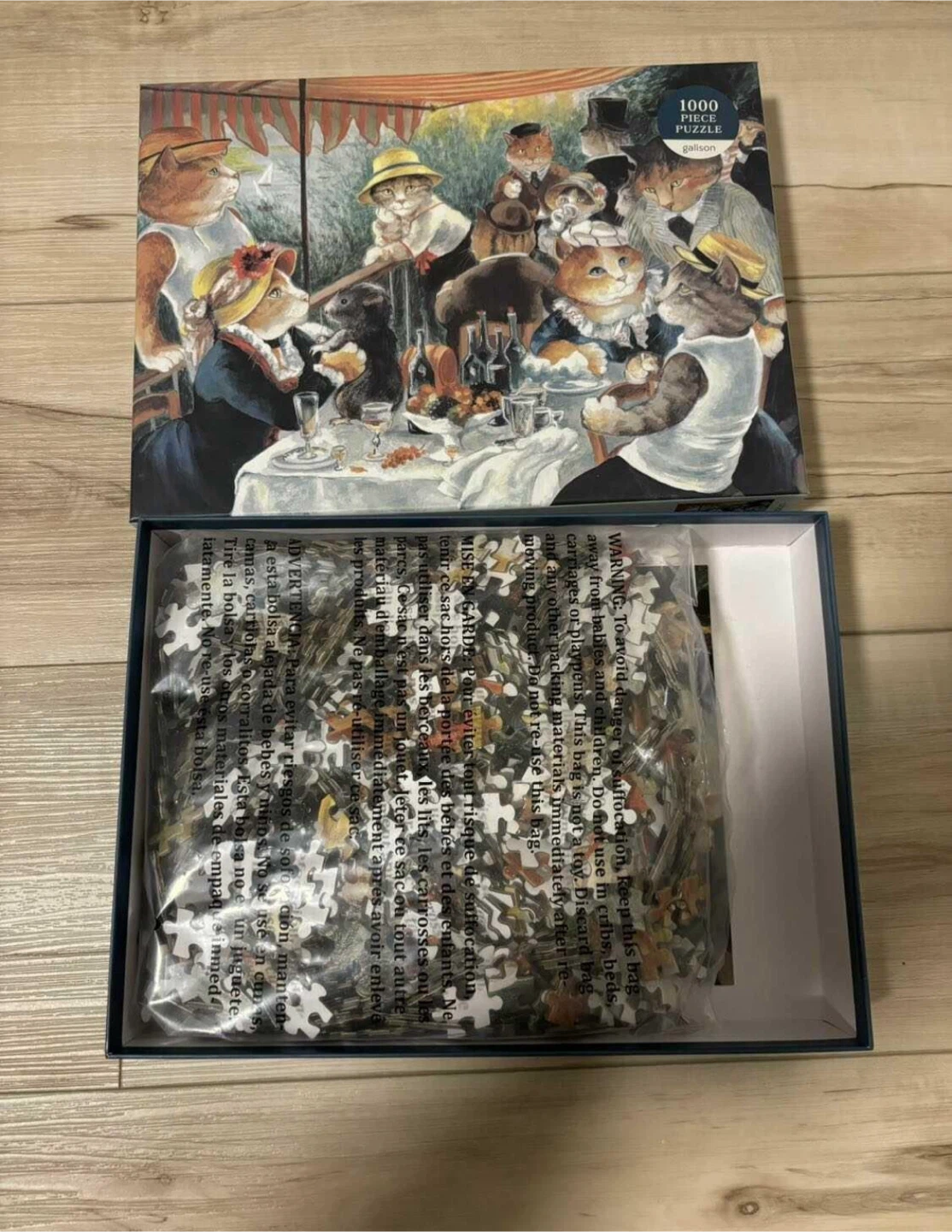 Luncheon of the Boating Party Puzzle For Sale - photo 2