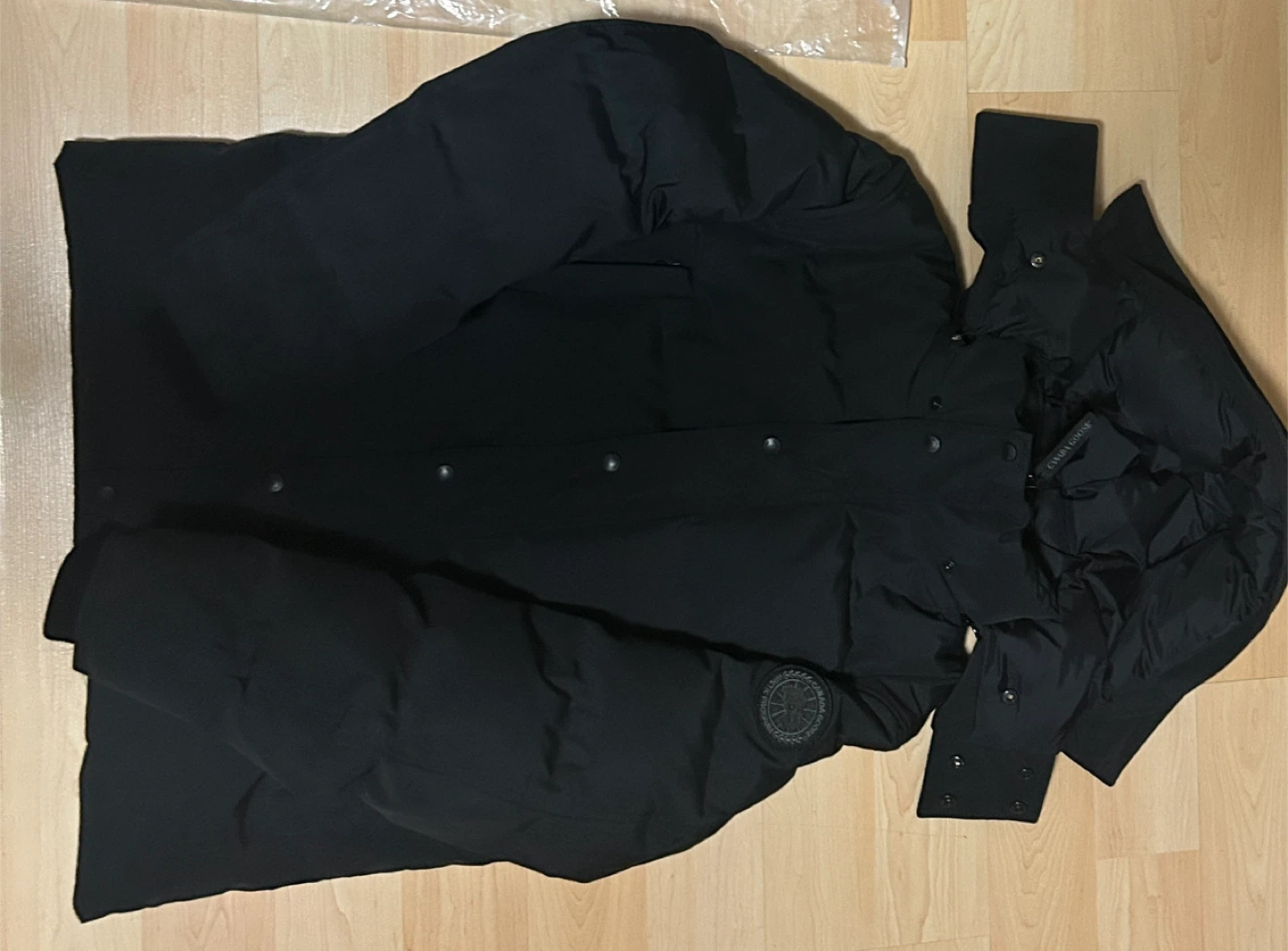 Black badge Canada Goose Wyndham
