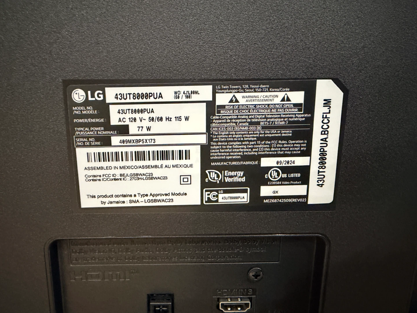 📺 LG 43” Smart TV – Excellent Condition - photo 4