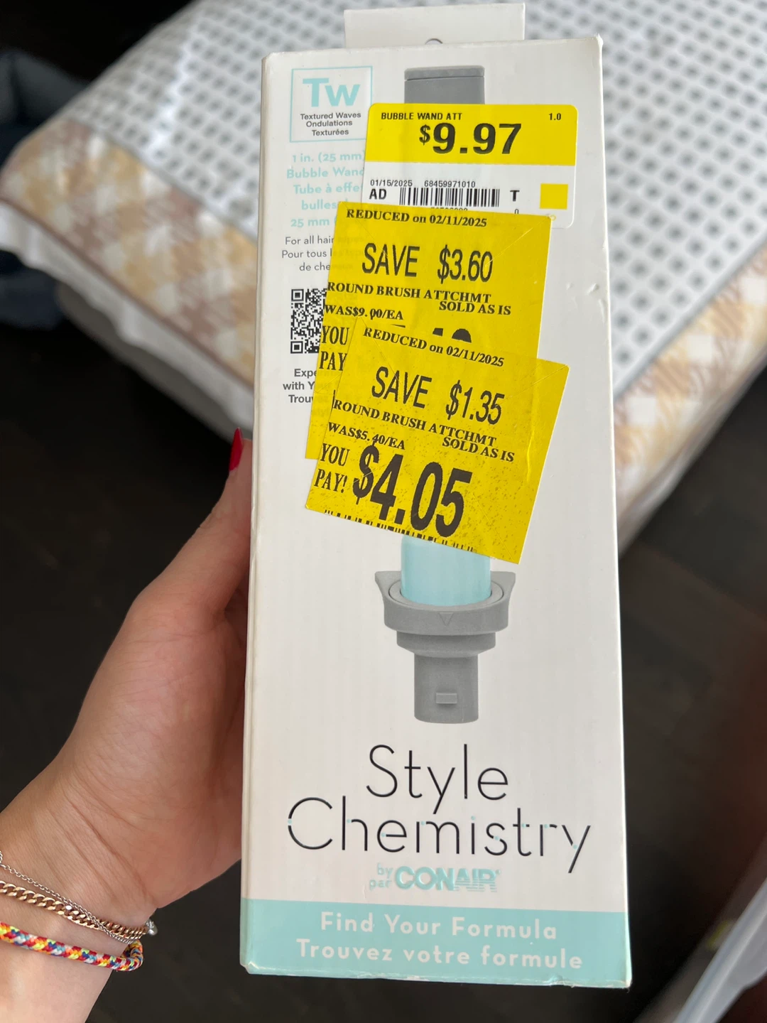 Conair Style Chemistry Bubble Wand Attachment