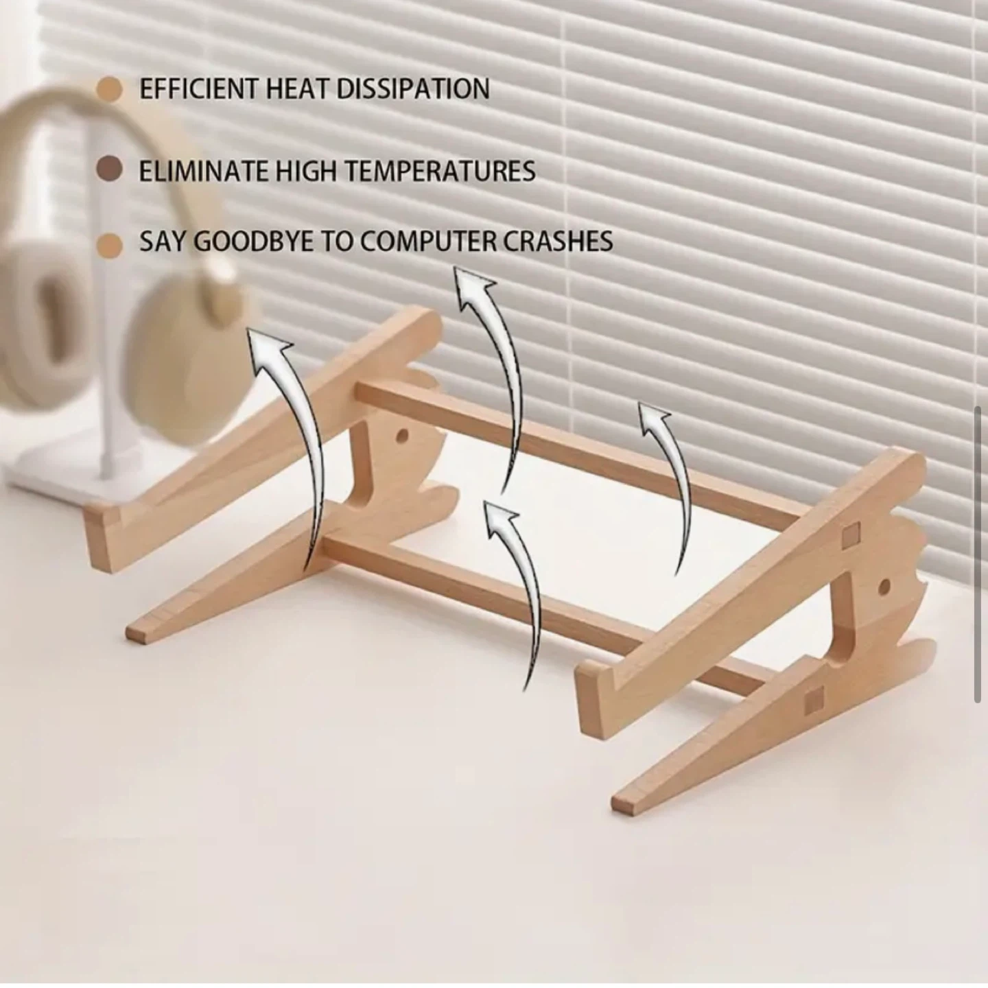 Wooden Laptop Stand - photo 4