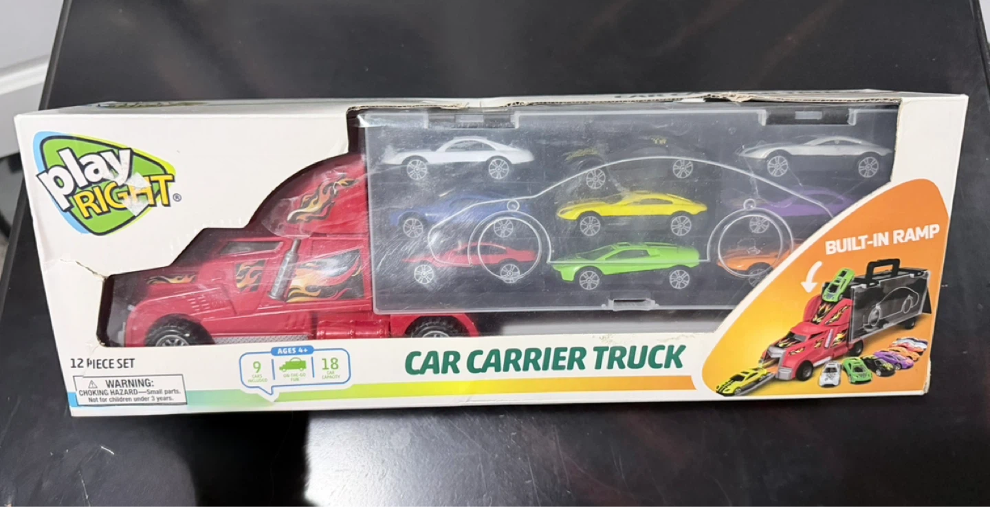 Play Right Car Carrier Truck - 12 Piece Set - photo 2