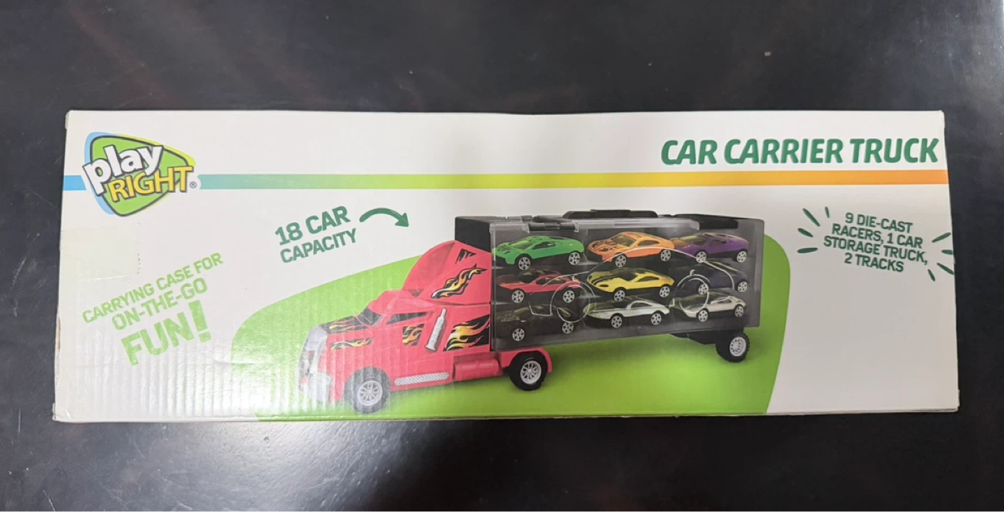 Play Right Car Carrier Truck - 12 Piece Set - photo 3