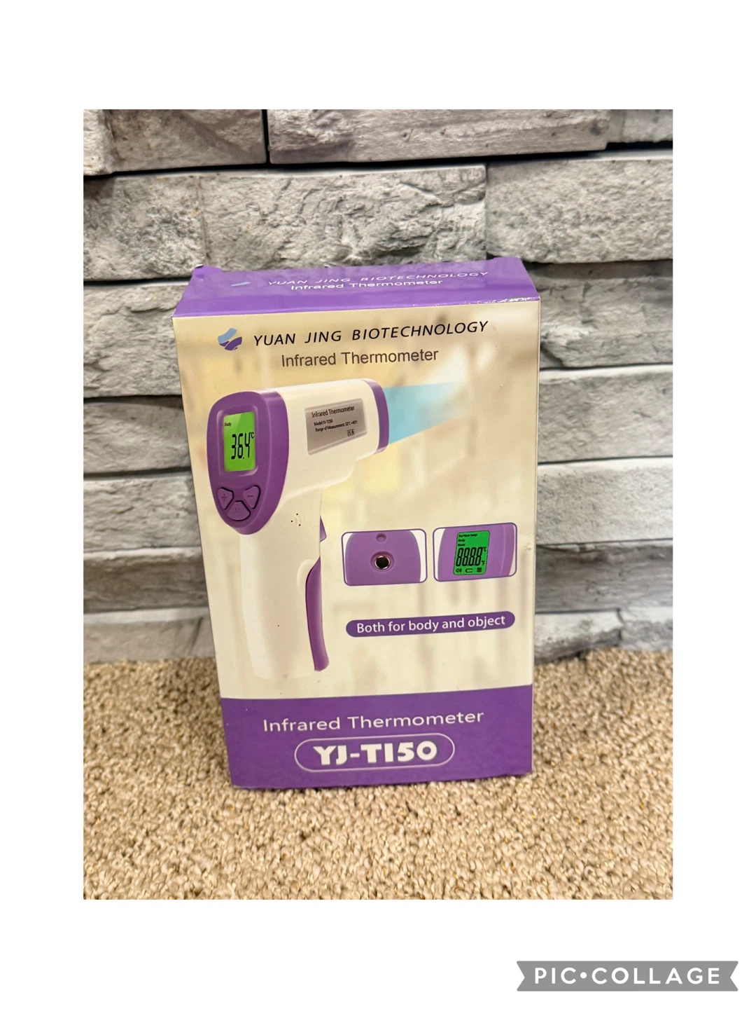 Yuan Jing Biotechnology Infrared Thermometer YJ-TI50 – Brand New