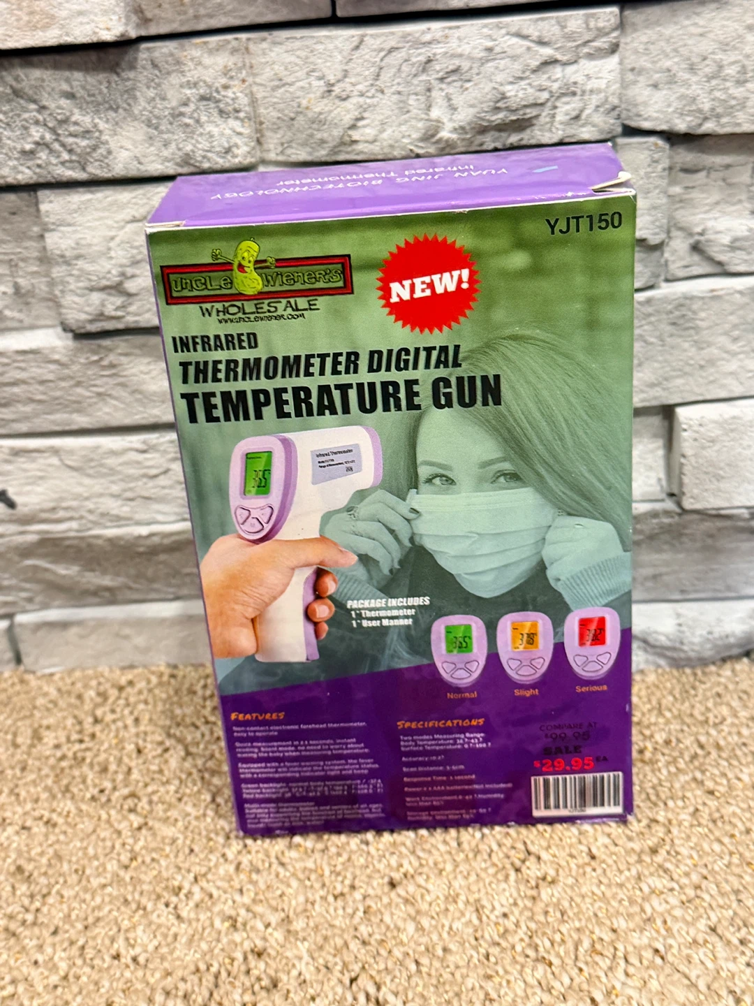 Yuan Jing Biotechnology Infrared Thermometer YJ-TI50 – Brand New - photo 2