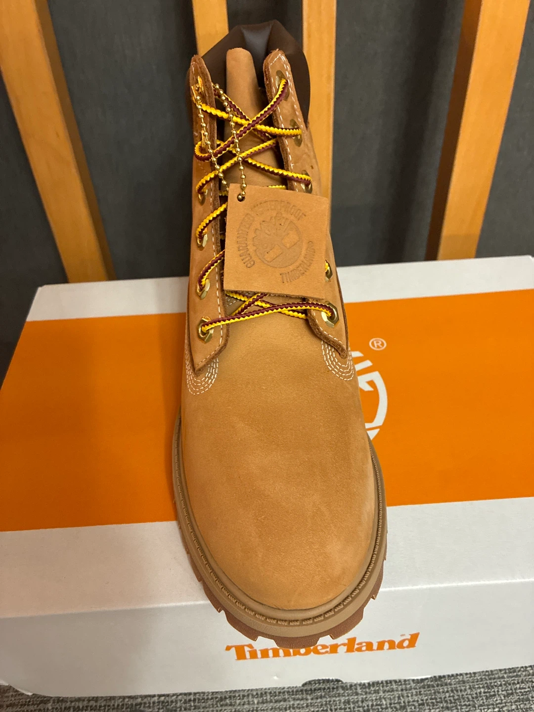 New Timberland Premium 6" Waterproof Boots Size M5 W6.5