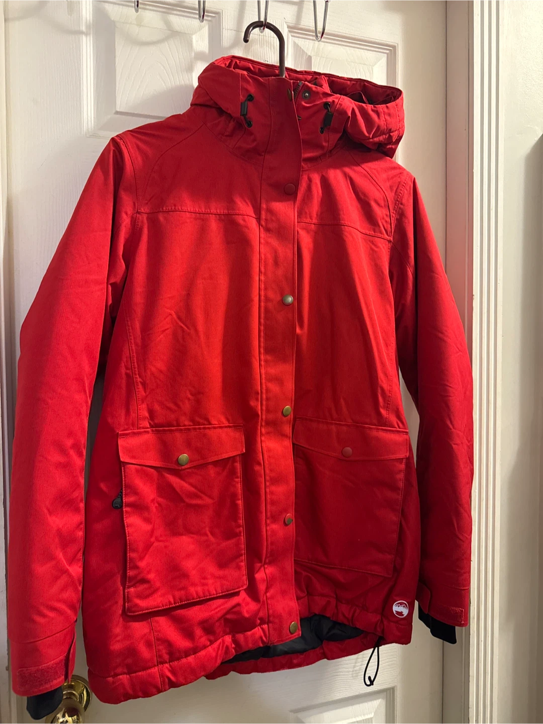 Winter warm Wind River Red Jacket, Size M Kids 12-14