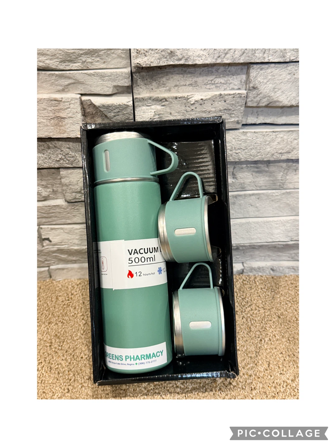 Double Layer Stainless Steel Vacuum Insulated Water Bottle