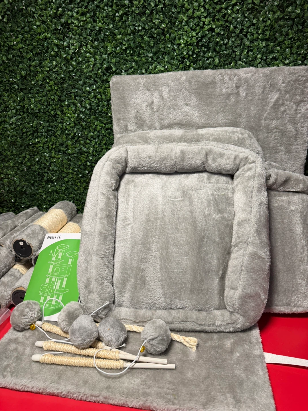 NEGTTE Cat Tree Tower - Grey - photo 5