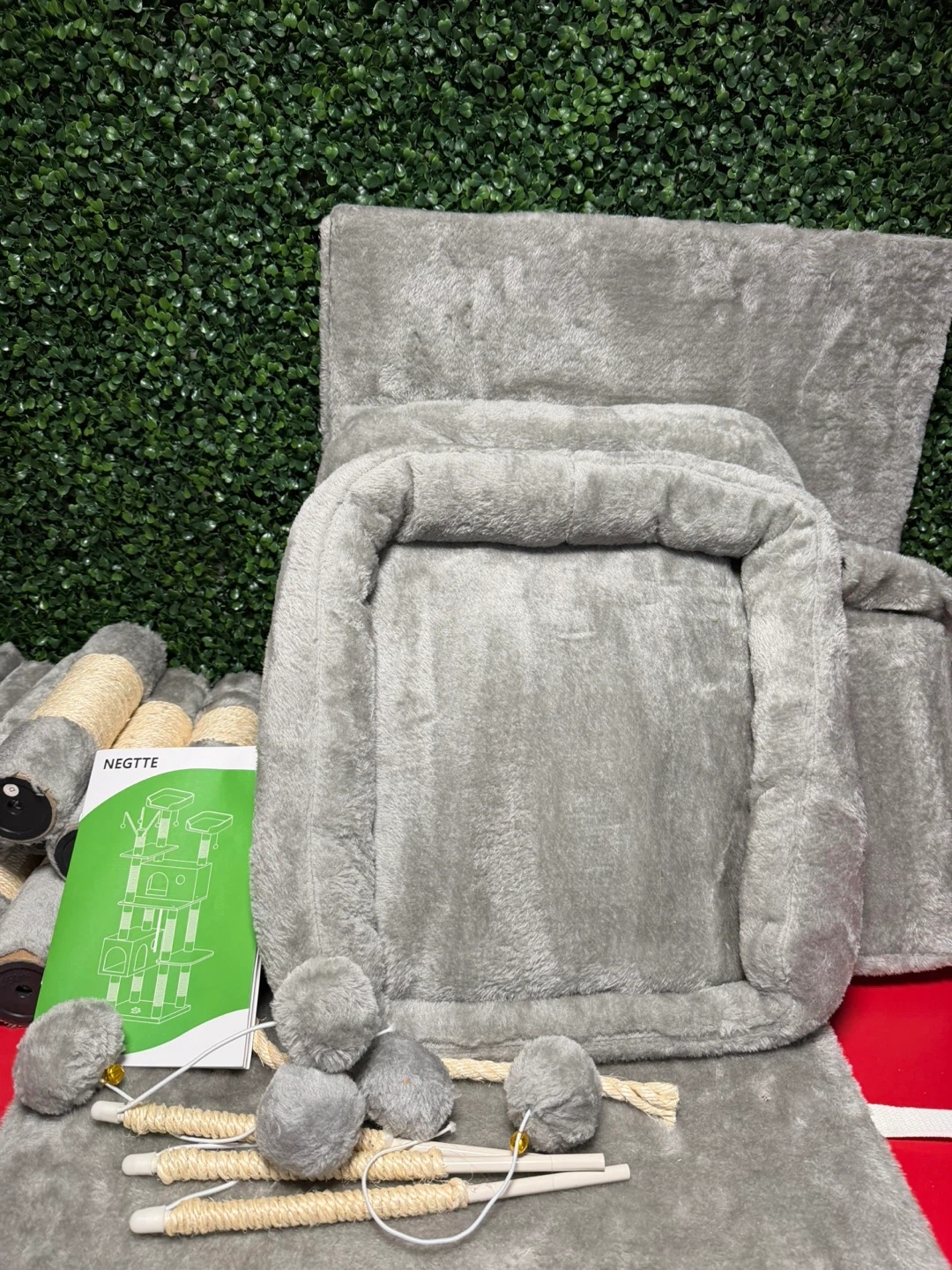 NEGTTE Cat Tree Tower - Grey - photo 3
