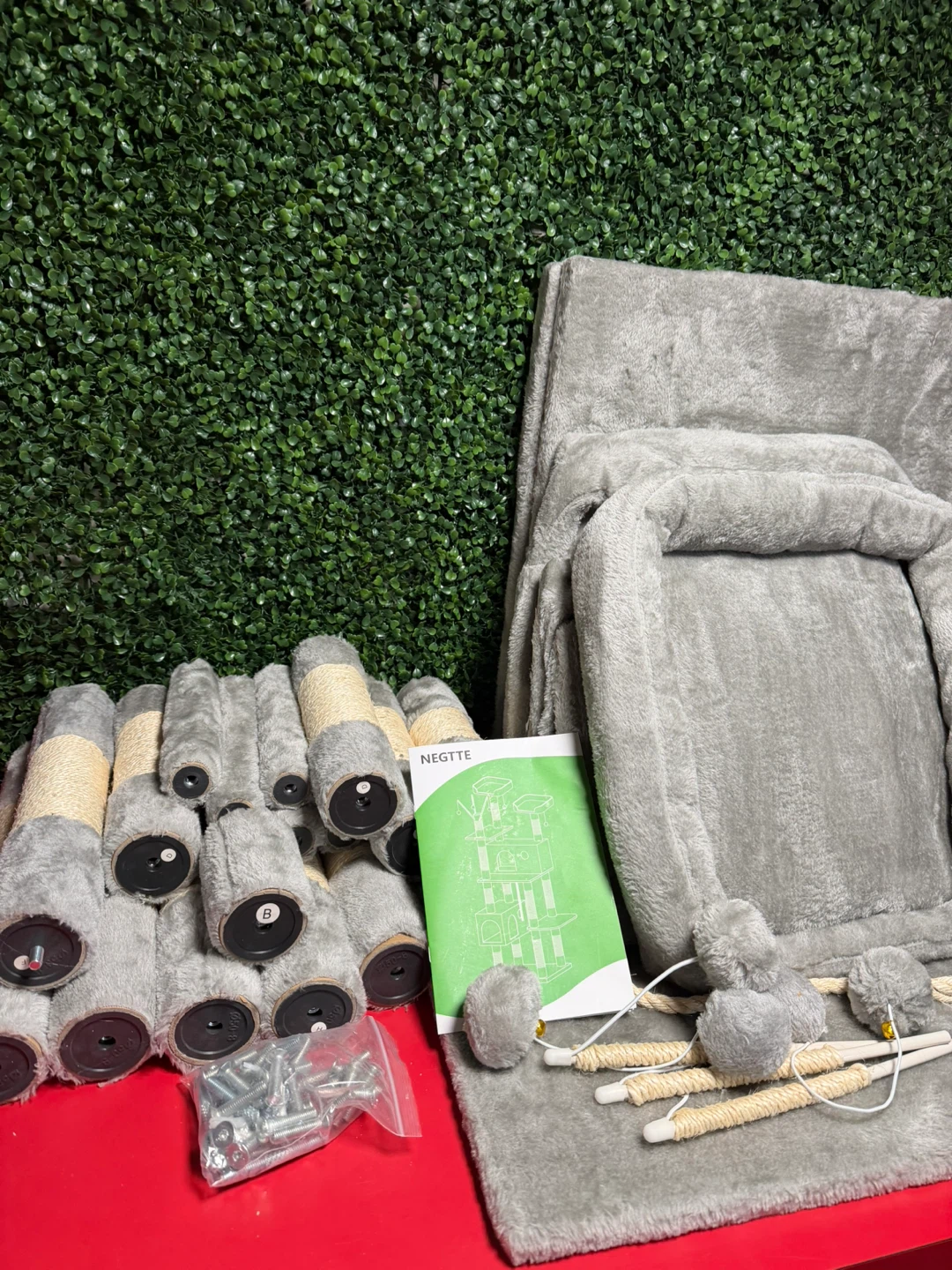 NEGTTE Cat Tree Tower - Grey - photo 2