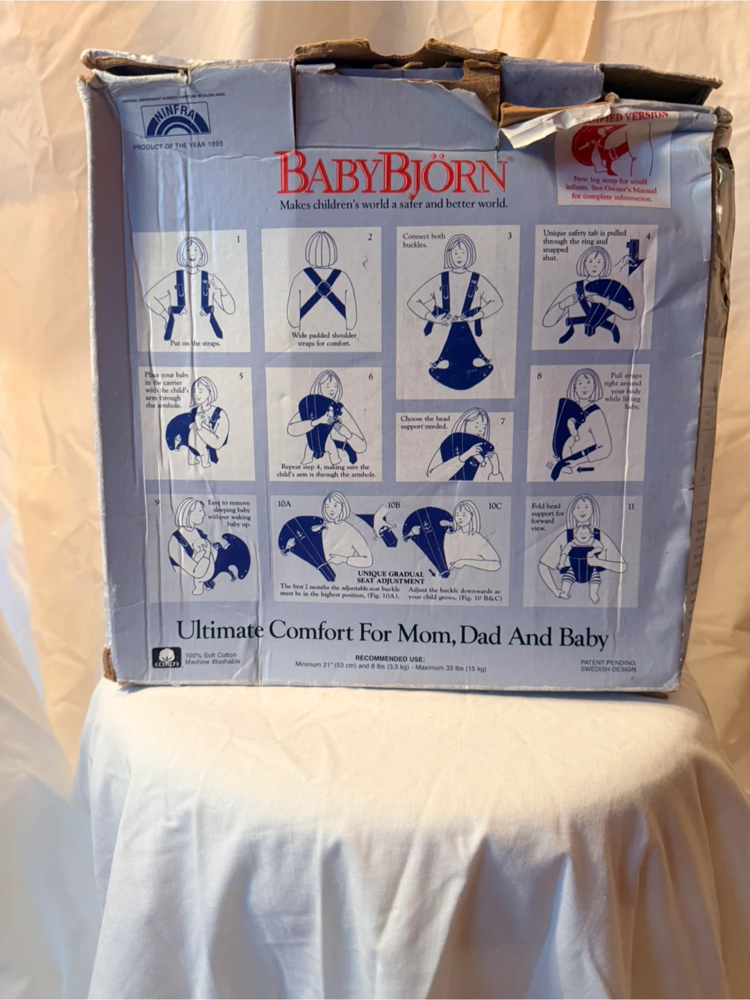 BabyBjorn Baby Carrier - New Modified Version - photo 2