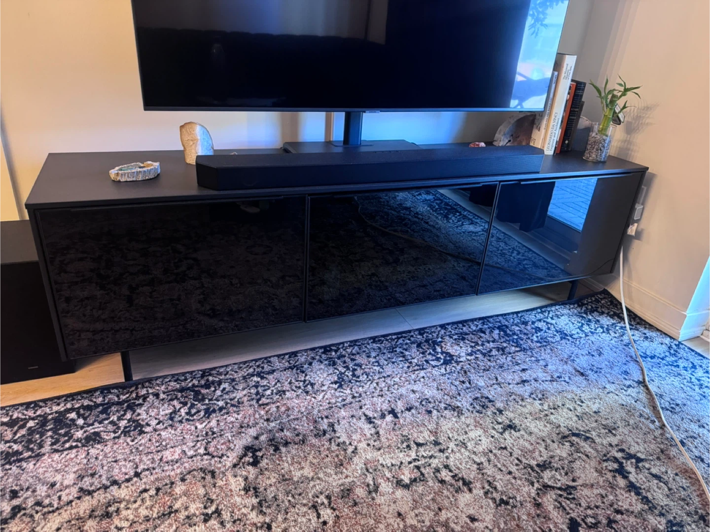 Black Ikea TV Stand