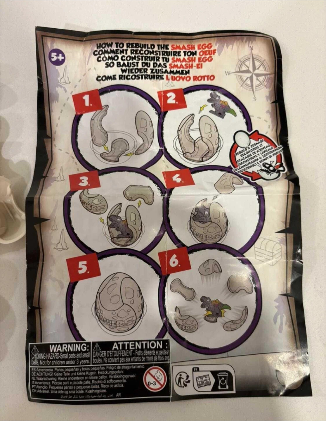Zuzu Smashers Island Mini Figure 6-pack of Eggs For Sale - photo 5