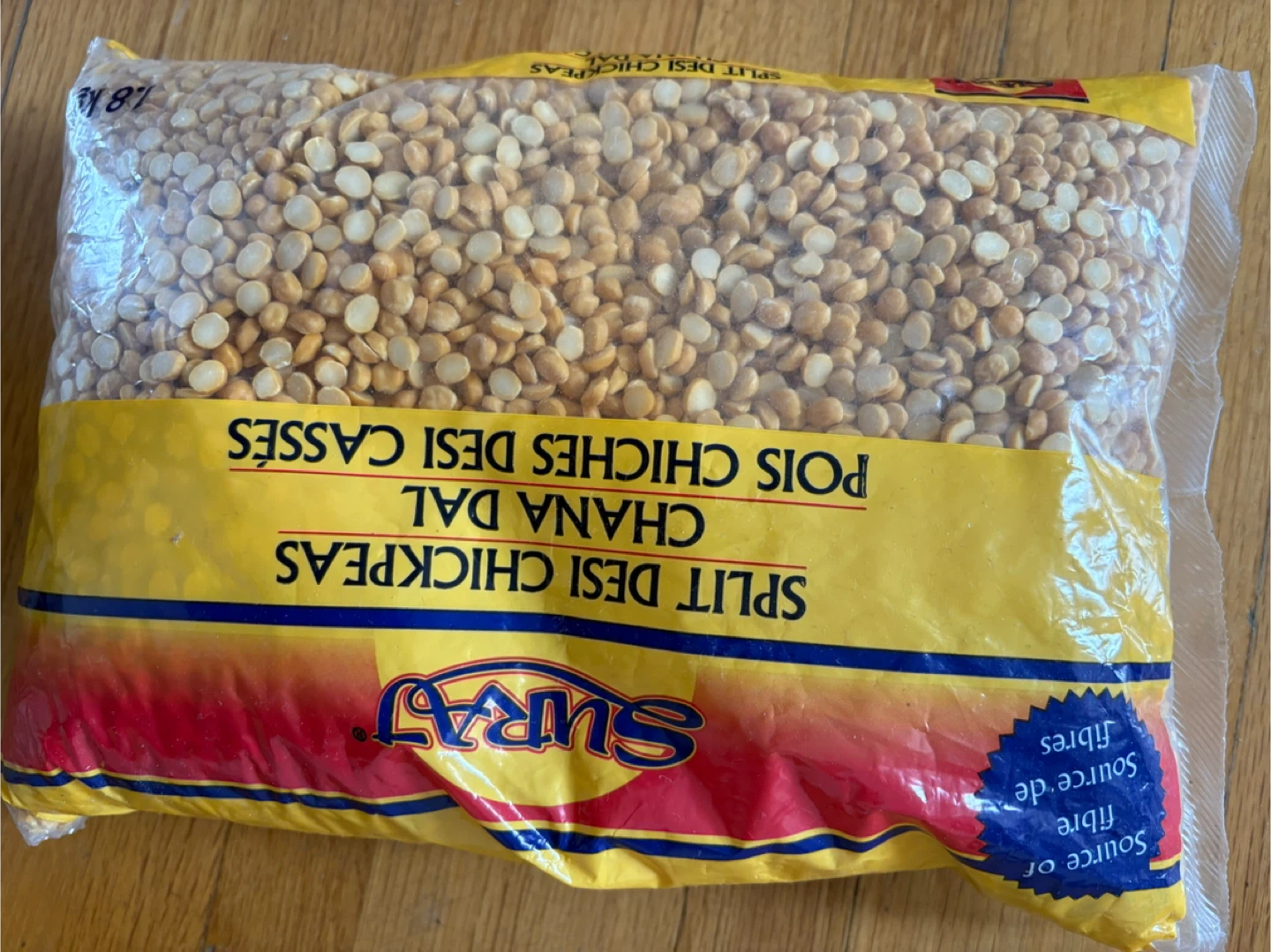 Surati Split Desi Chickpeas/Chana Dal - 1.8kg & 3.52kg - photo 4