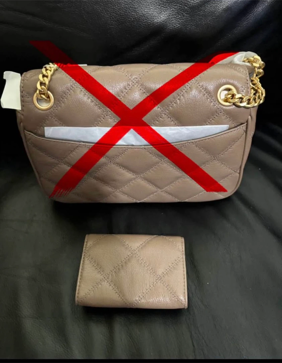 New Tory Burch Willa Card Case (check description) - photo 2